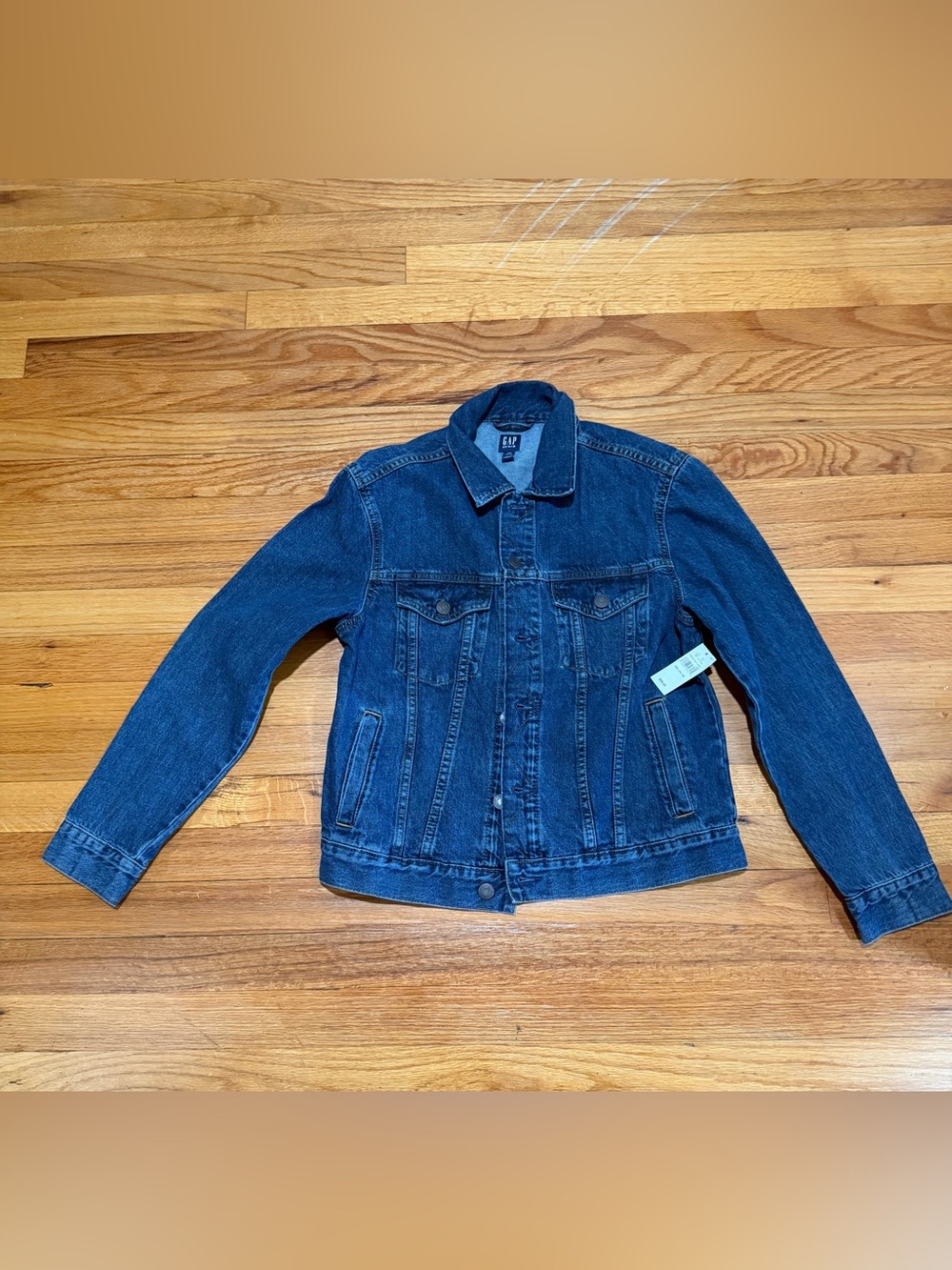 GAP Kids XX L 14/16 Navy Blue Denim Jacket NWT